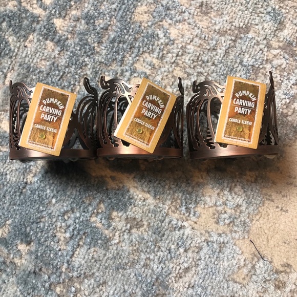NWT 3 candle sleeves